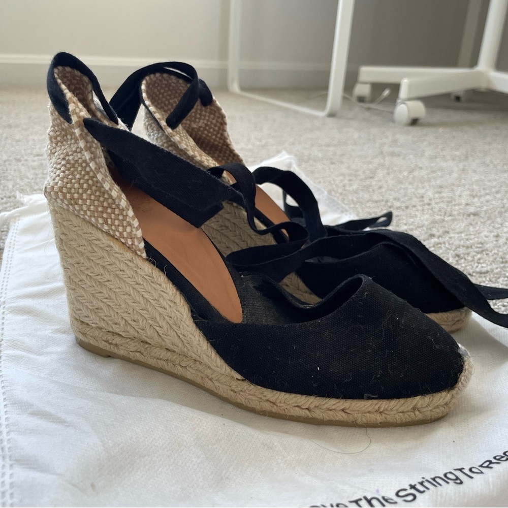 Castaner Made in Spain Luxury Wedge Heel Woven Platform Sandal Summer Spring